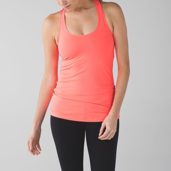 Lululemon Cool Racerback Luxtreme 8 Coral - Picture 1 of 10